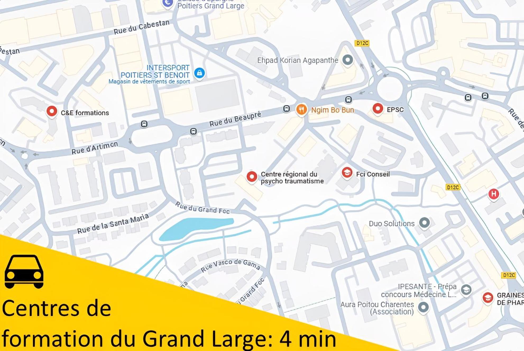 Le Delta - Centre Chu - Parking Prive - Netflix Poitiers